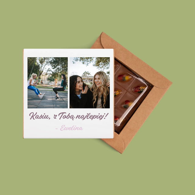 Fotokolaż: Zdjęcia Dla Przyjaciółki - Dubajska Czekolada