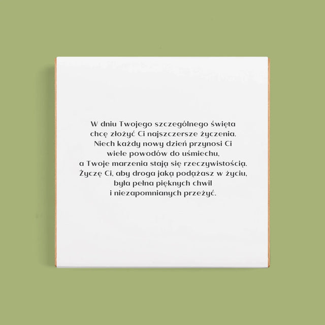 Fotokolaż: Kochana Mama - Dubajska Czekolada