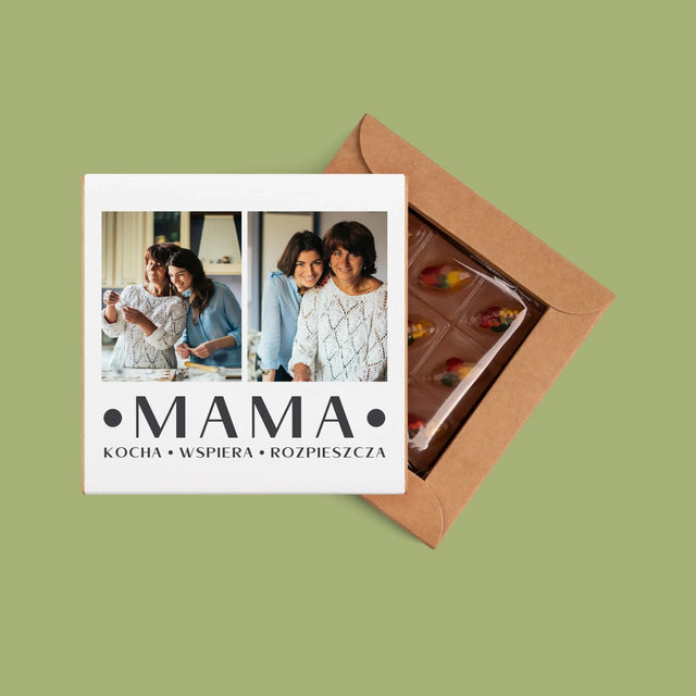 Fotokolaż: Kochana Mama - Dubajska Czekolada