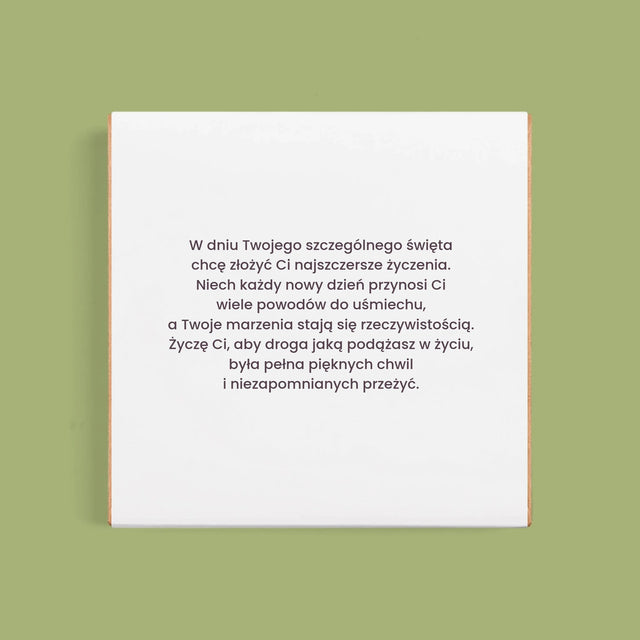 Fotokolaż: Zdjęcia Dla Przyjaciółki - Dubajska Czekolada