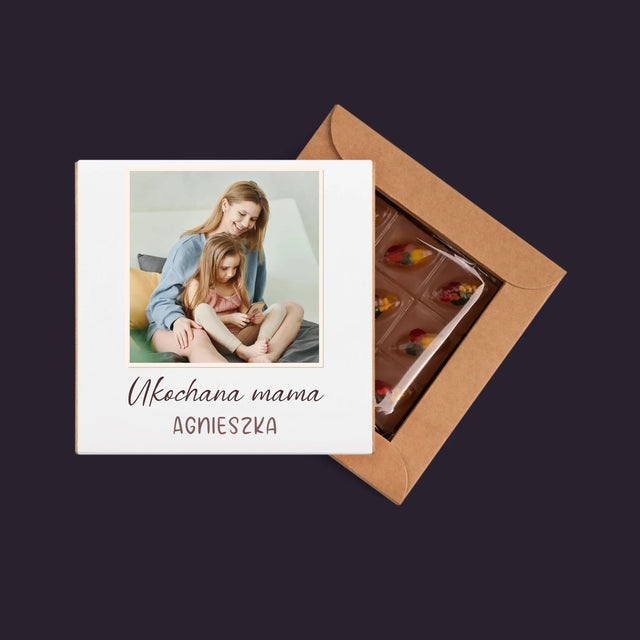 Zdjęcie I Podpis: Dla Kochanej Mamy - Dubajska Czekolada