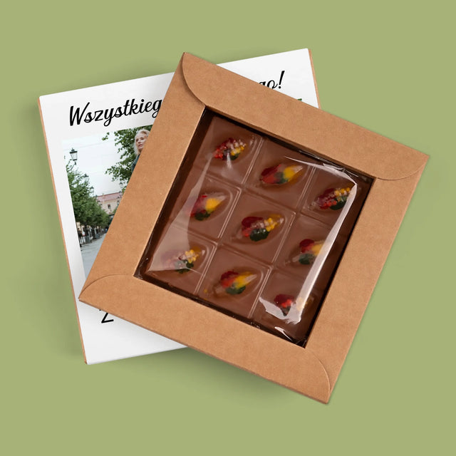 Fotokolaż: Imieninowy - Dubajska Czekolada