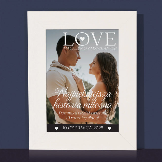 Okładka Magazynu: Love Dla Zakochanych - Ramka Na Zdjęcie