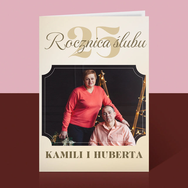 Certyfkat: Rocznica - Kartka Z Życzeniami