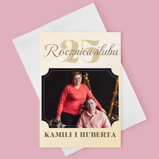 Certyfkat: Rocznica - Kartka Z Życzeniami