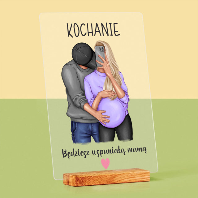 Kreator Postaci: Będziesz Wspaniałą Mamą - Wydruk Na Szkle Akrylowym