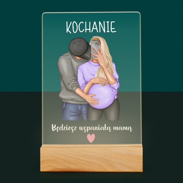 Kreator Postaci: Będziesz Wspaniałą Mamą - Wydruk Na Szkle Akrylowym