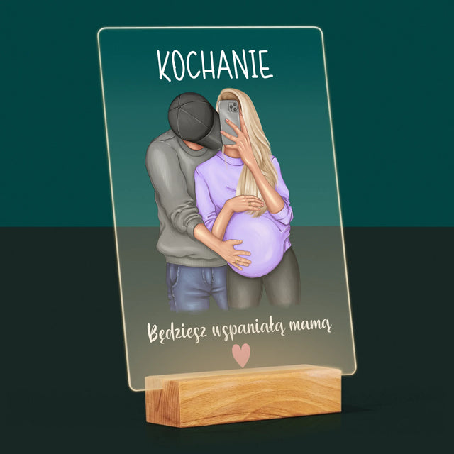 Kreator Postaci: Będziesz Wspaniałą Mamą - Wydruk Na Szkle Akrylowym