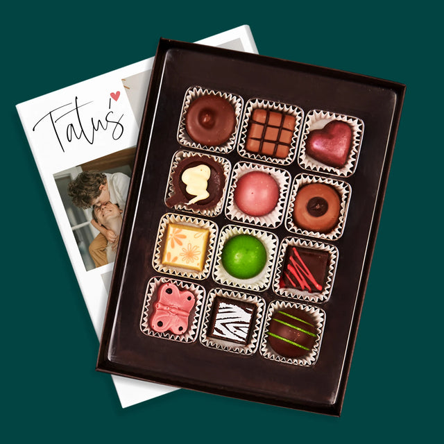 Fotokolaż: Tatusiu Kocham Cię - Personalizowane Praliny