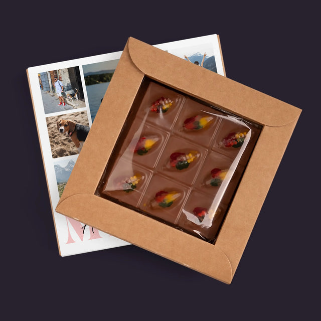 Fotokolaż: Miłość Imiona - Dubajska Czekolada