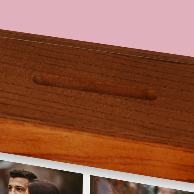 Fotokolaż: 14 Zdjęć - Drewniana Skarbonka