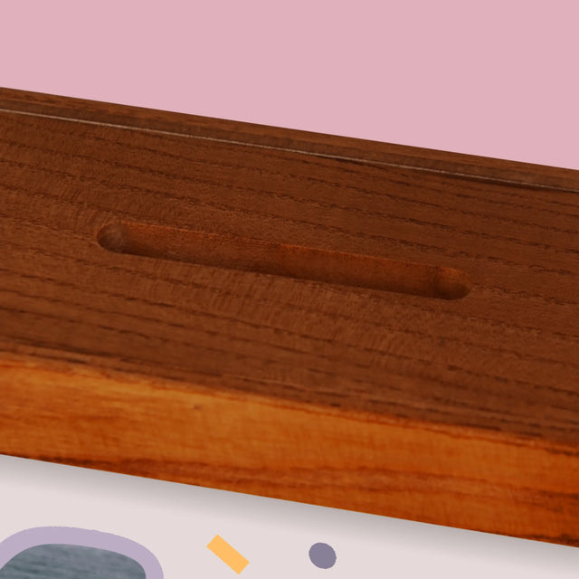 Zdjęcie I Podpis: 40 Urodziny Kasa Na Podbój Świata - Drewniana Skarbonka