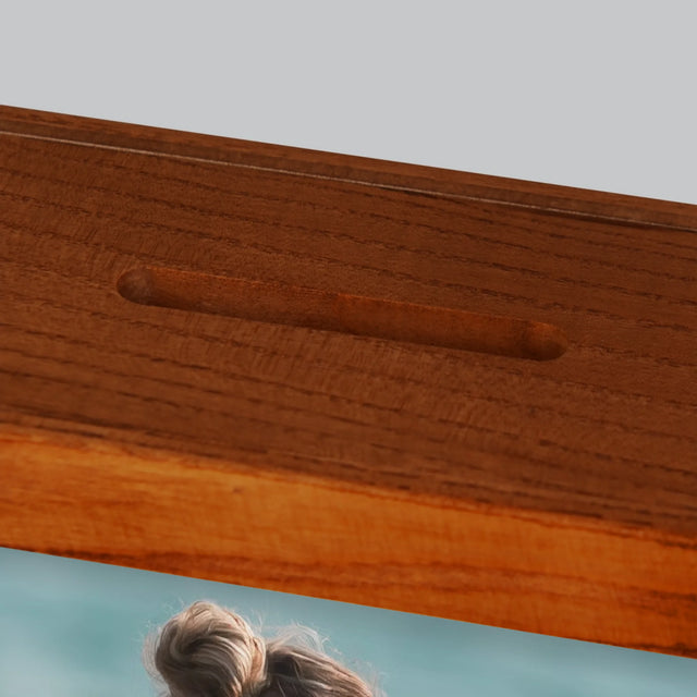 Zdjęcie I Podpis: 18 Mogę Wszystko - Drewniana Skarbonka