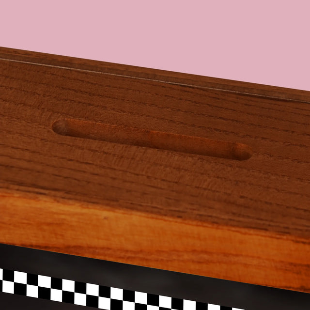 Zdjęcie I Podpis: Na Pierwszy Samochód - Drewniana Skarbonka