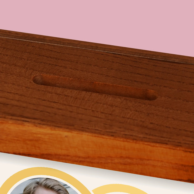 Fotokolaż: Karna Skarbonka Małżeńska - Drewniana Skarbonka