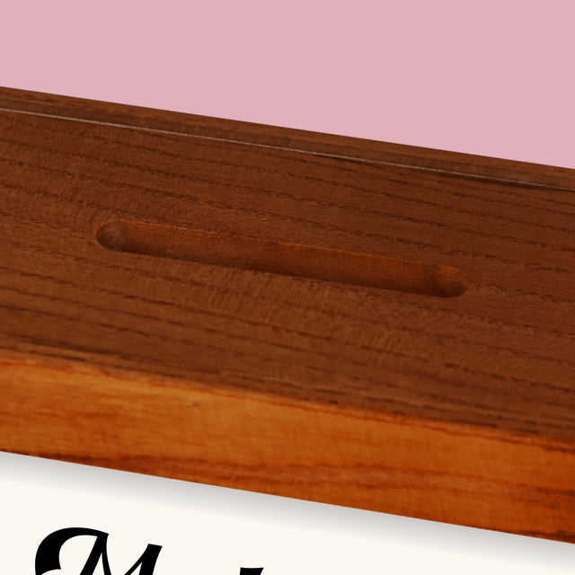 Twoja Postać: Fan Motocykli - Drewniana Skarbonka