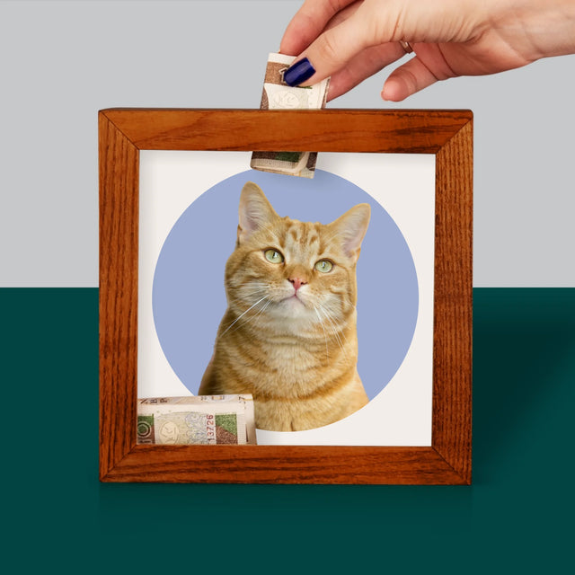 Zdjęcie: Twój Kot - Drewniana Skarbonka