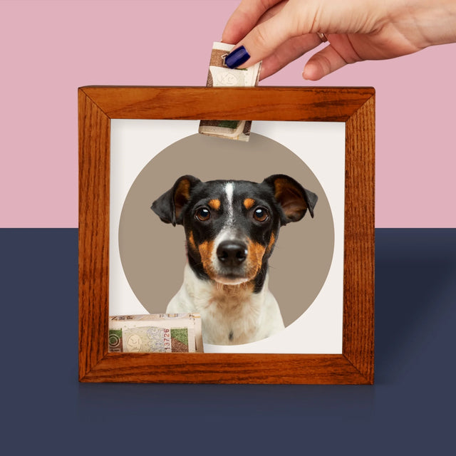 Zdjęcie: Twój Pies - Drewniana Skarbonka