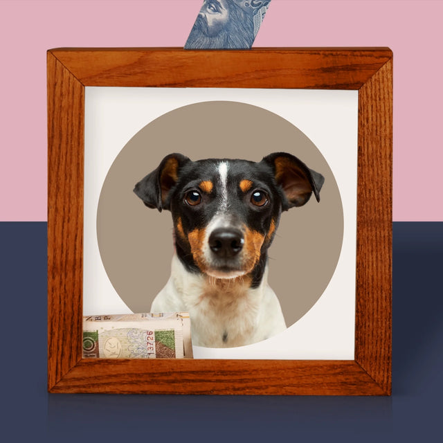 Zdjęcie: Twój Pies - Drewniana Skarbonka