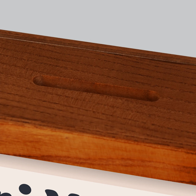 Zdjęcie I Podpis: Magister Gratulacje - Drewniana Skarbonka