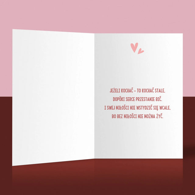 Zdjęcie i Podpis: Kartka z Kalendarza - Kartka z Życzeniami