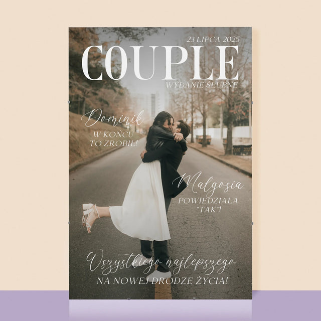 Okładka Magazynu: Couple - Personalizowany Plakat