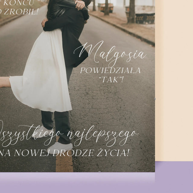 Okładka Magazynu: Couple - Personalizowany Plakat