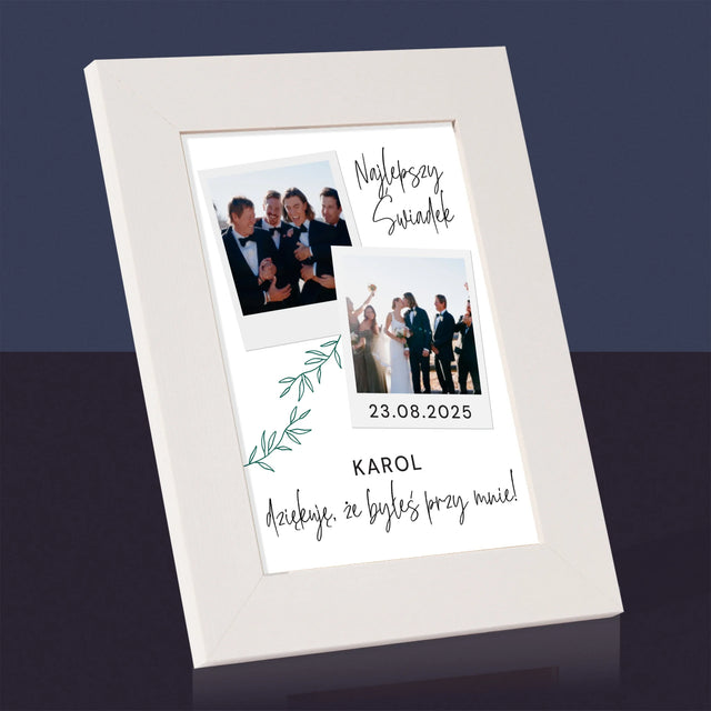 Fotokolaż: Najlepszy Świadek Polaroidy - Ramka Na Zdjęcie