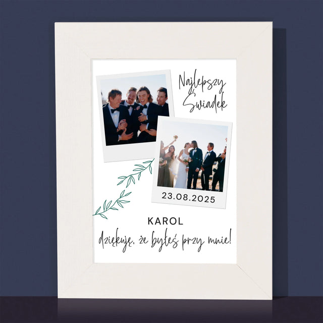 Fotokolaż: Najlepszy Świadek Polaroidy - Ramka Na Zdjęcie