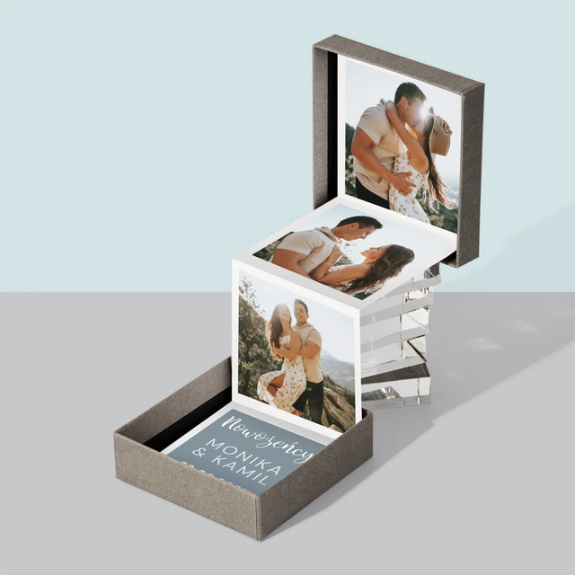 Fotokolaż: Nowożeńcy - Zestaw Zdjęć Harmonijka