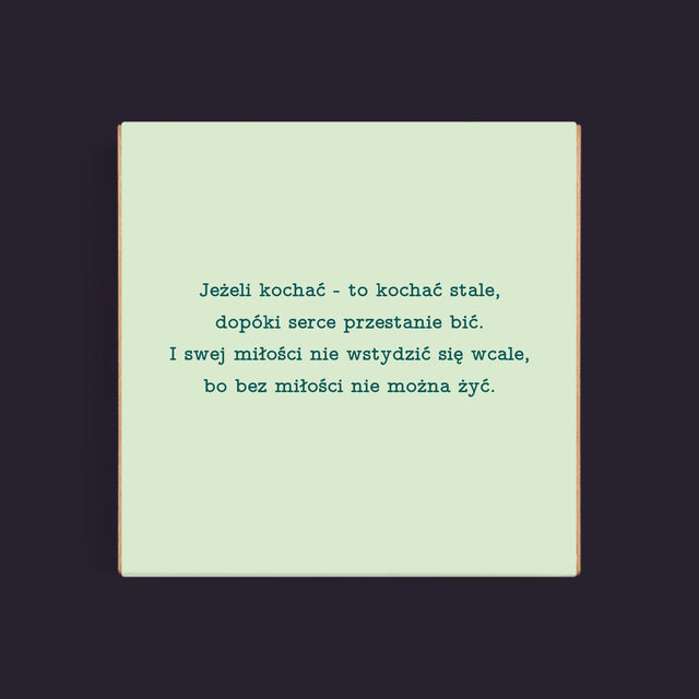 Zdjęcie i Podpis: Ślubna Pocztówka - Dubajska Czekolada