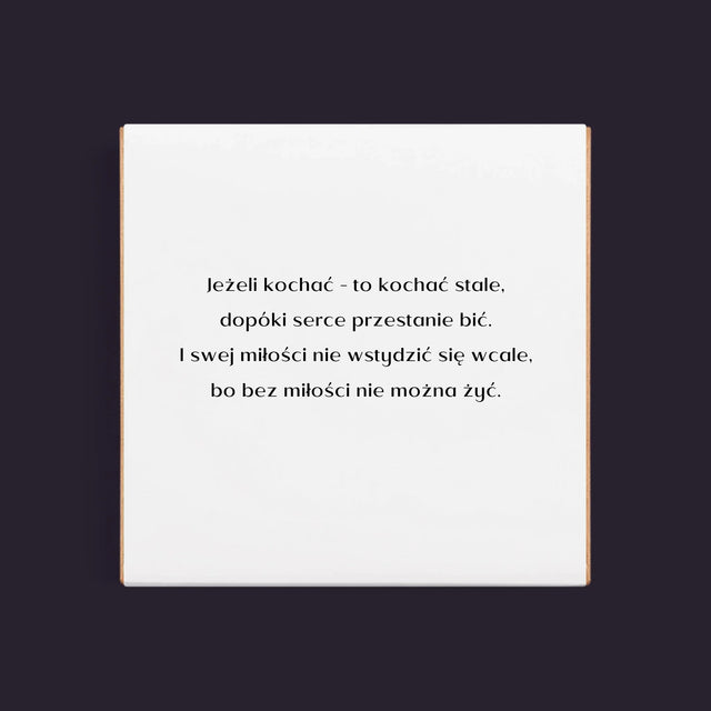 Zdjęcie i Podpis: Gratulacje z Okazji Ślubu - Dubajska Czekolada