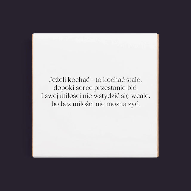 Zdjęcie i Podpis: Żyli Długo i Szczęśliwie - Dubajska Czekolada