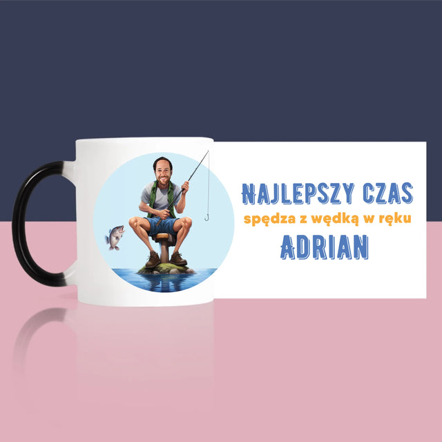 Zdjęcie i Podpis: Najlepszy Czas - Kubek z Nadrukiem