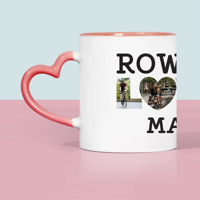 Słowo Ze Zdjęć: Rower Lover - Kubek z Nadrukiem