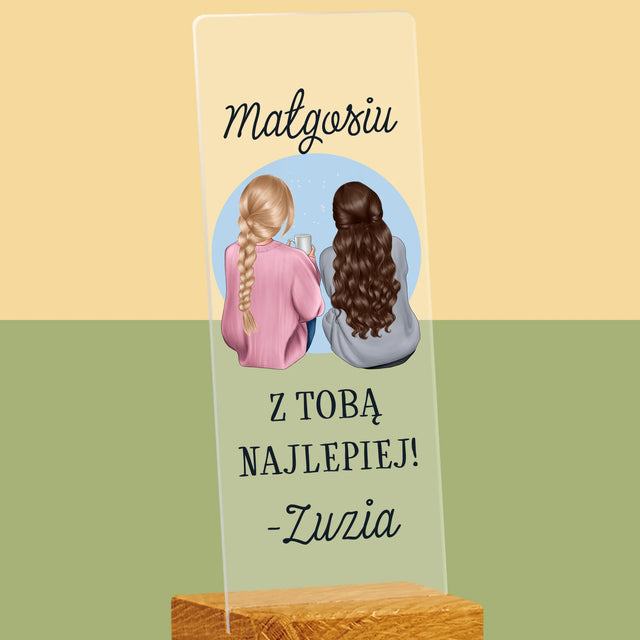 Kreator Postaci: Przyjaciółki - Zdjęcie Na Szkle Akrylowym Fotobudka