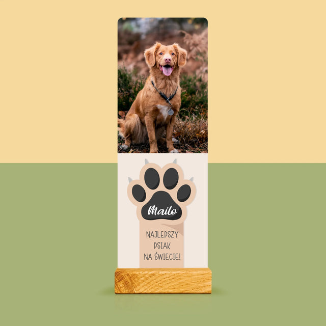 Fotokolaż: Najlepszy Pies - Zdjęcie Na Szkle Akrylowym Fotobudka