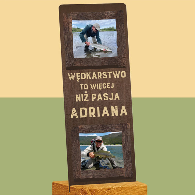 Fotokolaż: Wędkarstwo - Zdjęcie Na Szkle Akrylowym Fotobudka