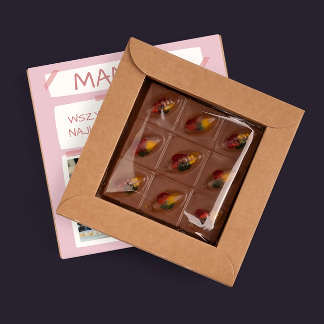 Fotokolaż: Mamusiu Wszystkiego Najlepszego - Dubajska Czekolada