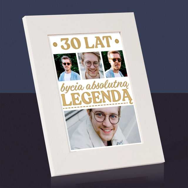 Fotokolaż: 30 Lat Bycia Legendą - Ramka Na Zdjęcie