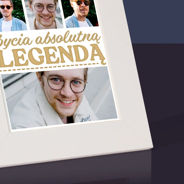 Fotokolaż: 30 Lat Bycia Legendą - Ramka Na Zdjęcie