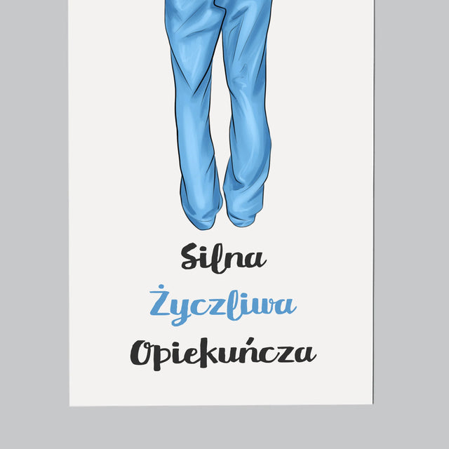 Kreator Postaci: Cechy Pielęgniarki - Magnes Na Lodówkę