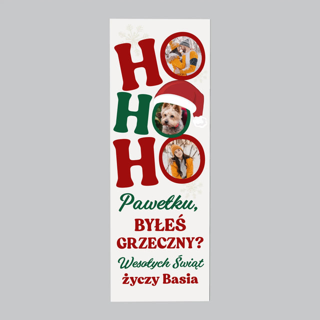 Fotokolaż: Ho Ho Ho - Magnes Na Lodówkę