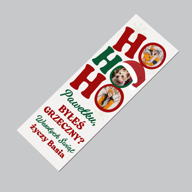 Fotokolaż: Ho Ho Ho - Magnes Na Lodówkę