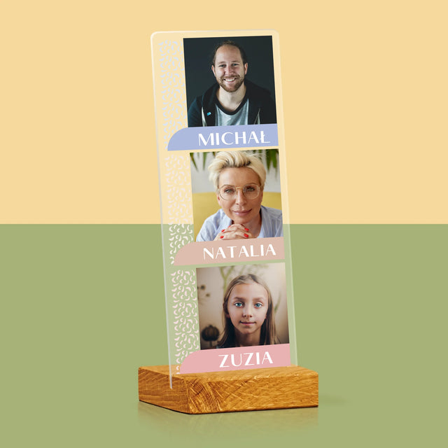 Zdjęcie i Podpis: Wasze Imiona - Zdjęcie Na Szkle Akrylowym Fotobudka