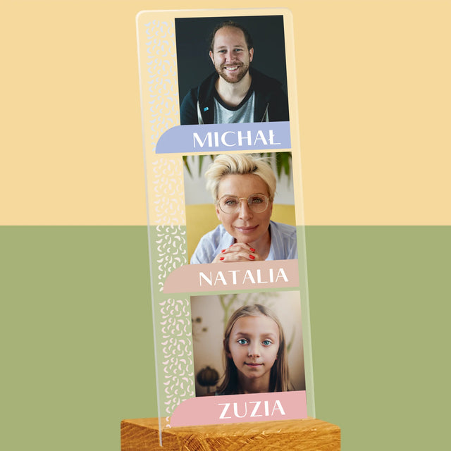 Zdjęcie i Podpis: Wasze Imiona - Zdjęcie Na Szkle Akrylowym Fotobudka