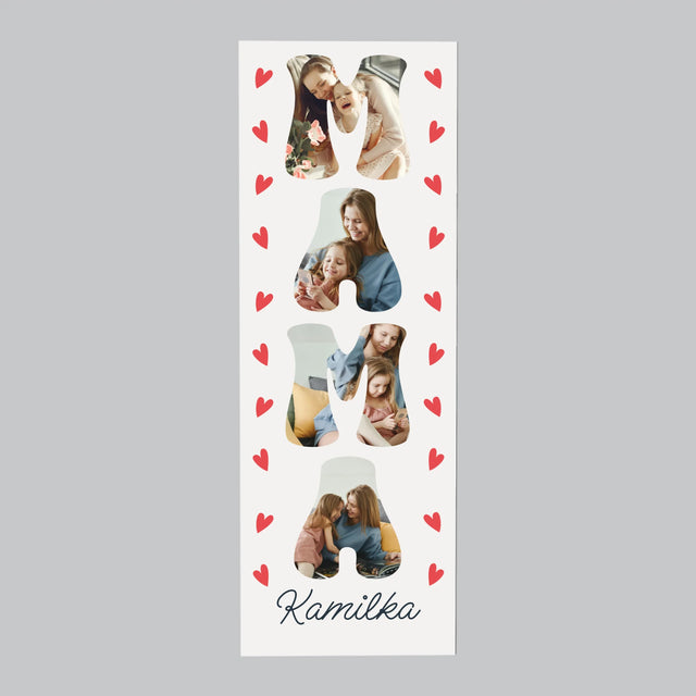 Słowo Ze Zdjęć: Mama Imię - Magnes Na Lodówkę