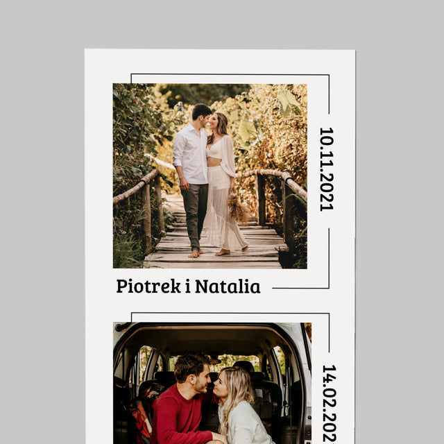 Nasza Historia: Nasze Momenty - Magnes na lodówkę