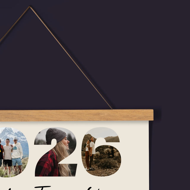 Słowo Ze Zdjęć: To Będzie Twój Rok - Kalendarz Plakatowy z Listwami