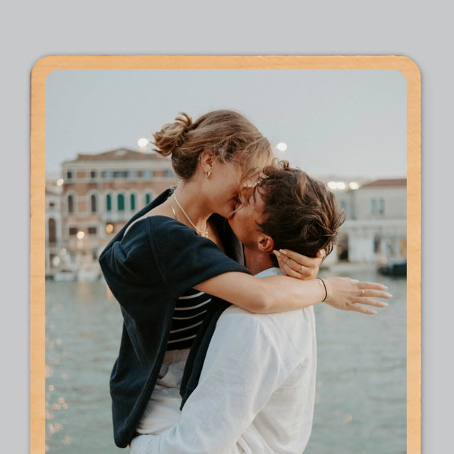 Zdjęcie: Twoje Zdjęcie - Magnes Drewniany